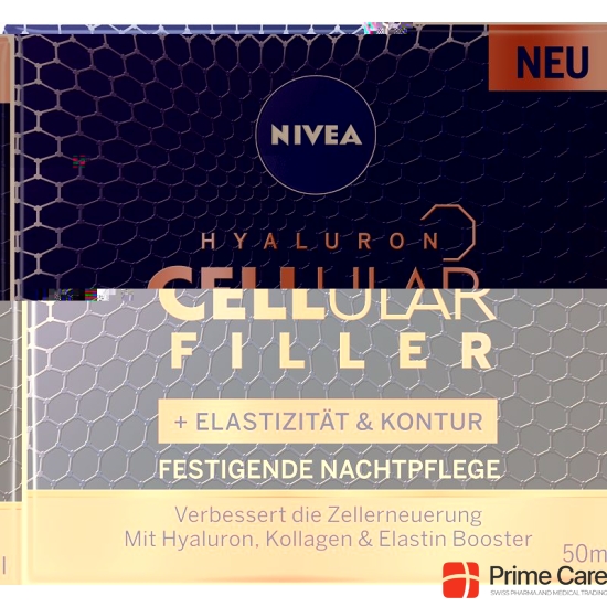 Nivea Hyaluron Cell Fill+ela Nachtpflege 50ml buy online