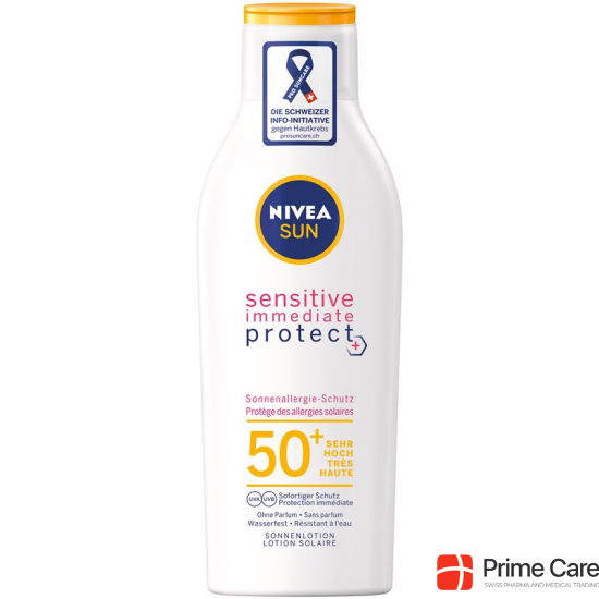 Nivea Sun Sens Immedi Prot Sonnenlot LSF 50+ 200ml buy online