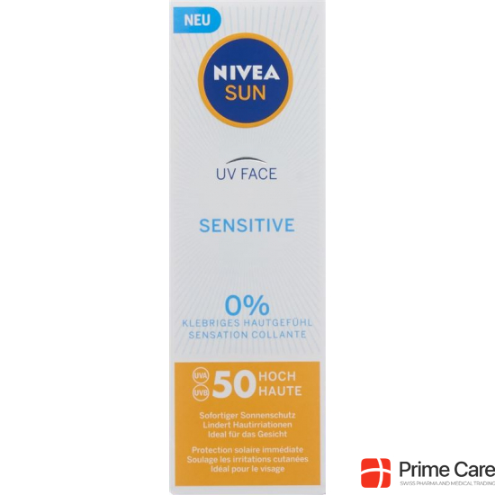 Nivea Sun UV Face Sensitive LSF 50 50ml buy online