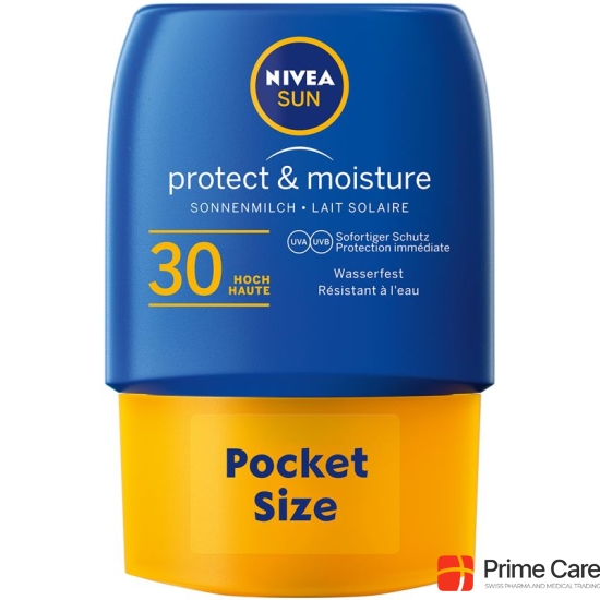 Nivea Sun Protect & Moisture Sunscreen Pocket Size SPF 30 50 ml