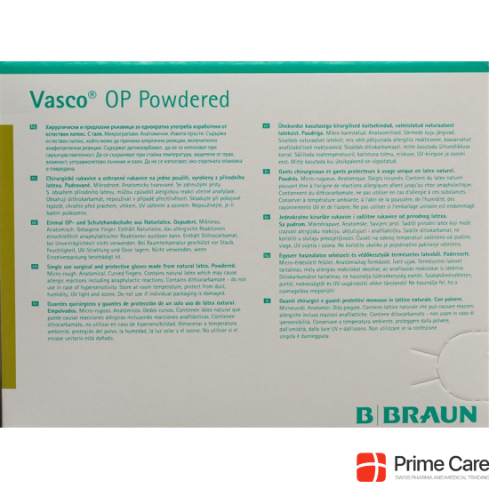 Vasco Op Powdered Grösse 7 50 Paar buy online