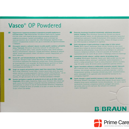 Vasco Op Powdered Grösse 7.5 50 Paar buy online