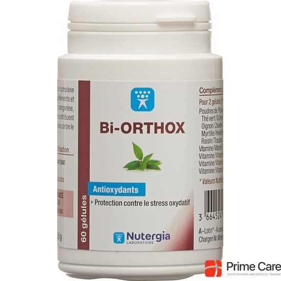 Nutergia Bi-Orthox Gelules Dose 60 Stück buy online