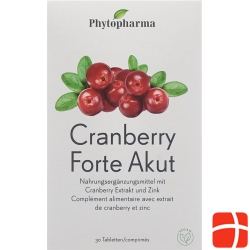 Phytopharma Cranberry Forte Acute 30 tablets