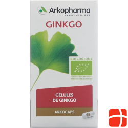 Arkocaps Ginkgo Kapseln Bio Dose 45 Stück