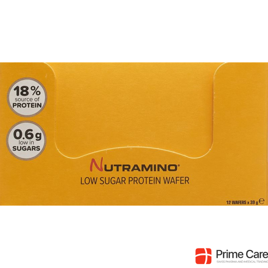 Nutramino Nutra-go Protein Wafer Vanilla 12x 39g buy online
