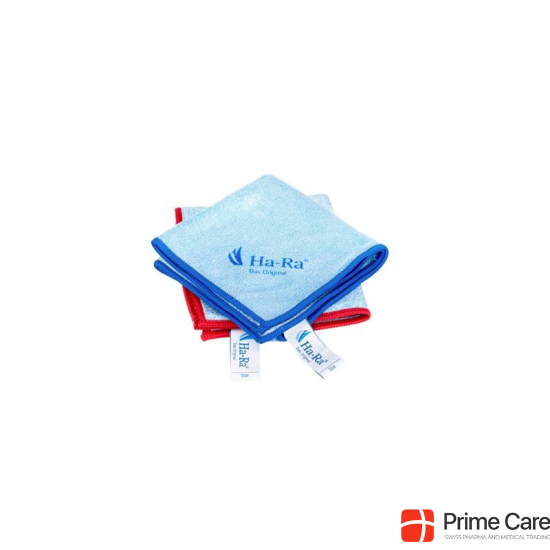 Ha-ra Star Tuch Mini-Set 25/25cm Um Blau+um Rot buy online
