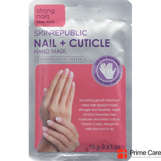 Skin Republic Nail + Cuticle Hand Mask Beutel buy online