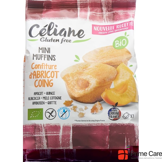 Celiane Mini-Muffins Aprikosen Glutenfrei 200g buy online