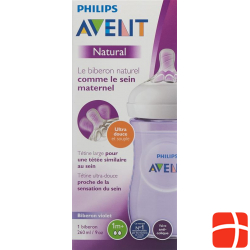 Avent Philips Naturnah Flasche 260ml Lila (neu)