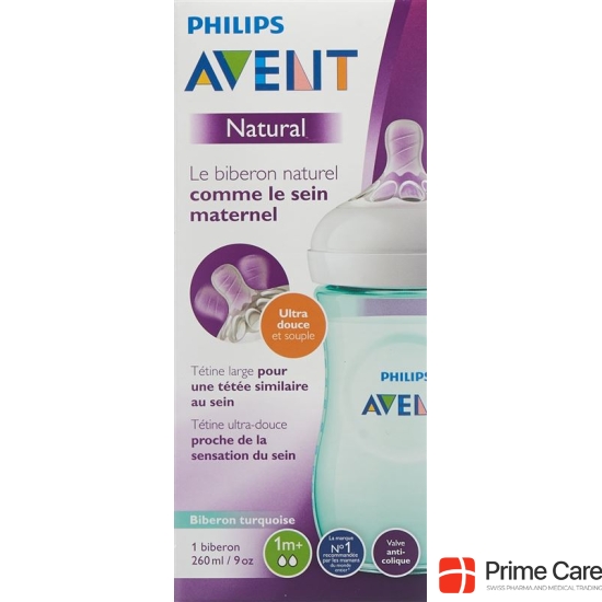 Avent Philips Naturnah bottle 260ml turquoise