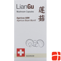 LianGu Agaricus Abm Mushrooms Capsules Can 60 Pieces