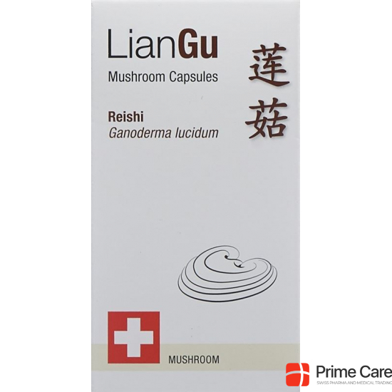 LianGu Reishi Mushrooms capsules tin 60 pieces buy online