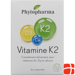 Phytopharma Vitamin K2 Tabletten Dose 60 Stück