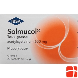 Solmucol Cold Cough Gran 600 mg Btl 20 pcs