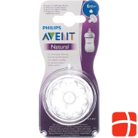 Avent Philips Natural Sauger 6m+ 2 Stück