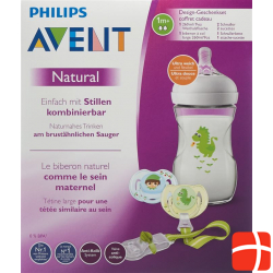 Avent Philips Natural Flasche+schnuller Set Drache