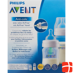 Avent Philips Anti-Colic Flasche Airfree Vent 125+260ml