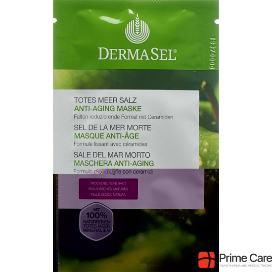 Dermasel mask anti-aging German / French / Italian Battalion 12 ml