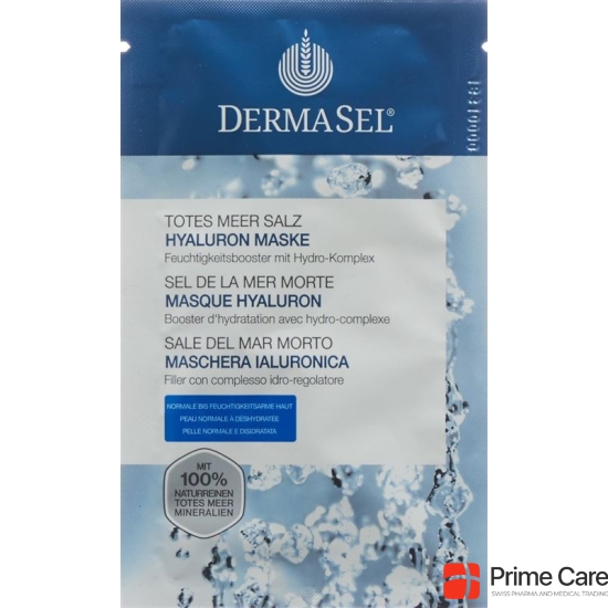 Dermasel mask hyaluronic German / French / Italian Btl 12 ml