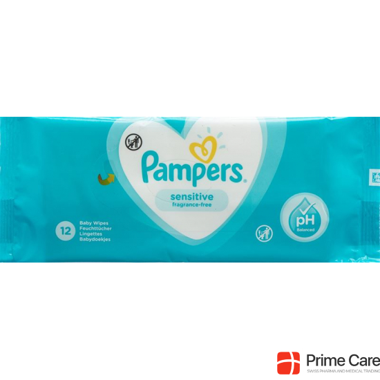 Pampers Feuchte Tuecher Sensitive (neu) 12 Stück buy online