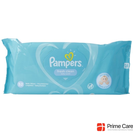 Pampers Wet Wipes Fresh Clean 52 pc