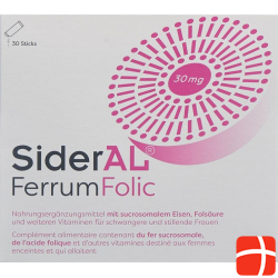 Sideral Ferrum Folic powder 30 sachets 1.6g