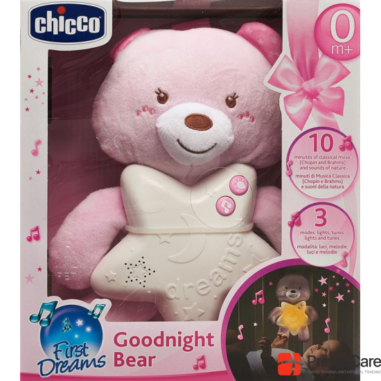 Chicco Gute Nacht Baerchen Pink buy online