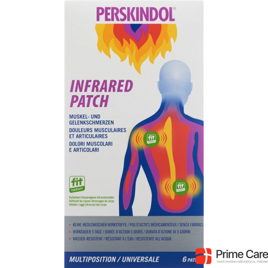 Perskindol Infrared Patch Multiposition 6 pieces buy online