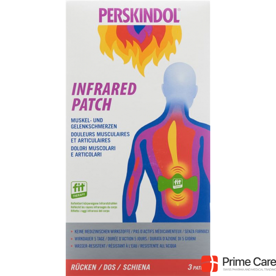 Perskindol Infrared Patch back 3 pieces buy online