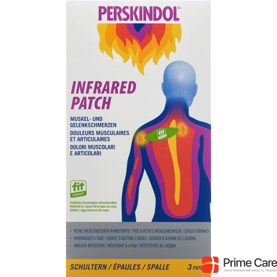 Perskindol Infrared Patch Shoulders 3 pieces buy online