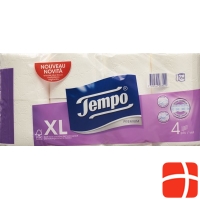 Tempo toilet paper Premium white 4lagig 110 sheets of 16 pieces
