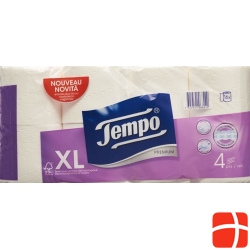 Tempo toilet paper Premium white 4lagig 110 sheets of 16 pieces