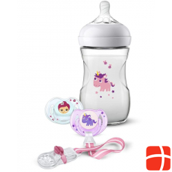 Avent Philips Natural Flasche+schnull Set Unicorn