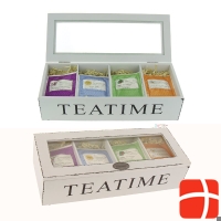 Herboristeria Holzbox Living Teatime M 4x10 Beutel