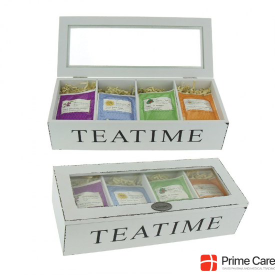 Herboristeria Holzbox Living Teatime M 4x10 Beutel buy online