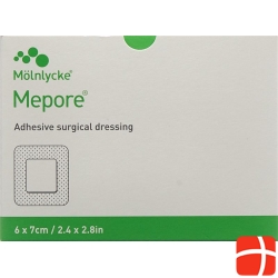 Mepore wound dressing 7x6cm 4x3cm wound pad sterile 60 pcs