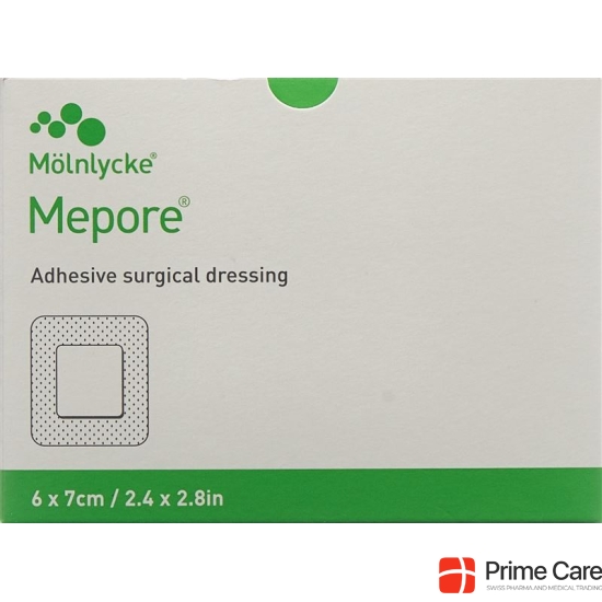 Mepore wound dressing 7x6cm 4x3cm wound pad sterile 60 pcs