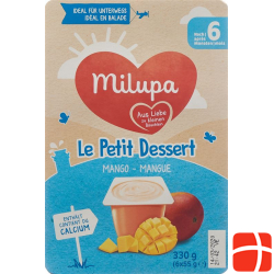 Milupa Le Petit Dessert Mango ab dem 6. Monat 6x 55g