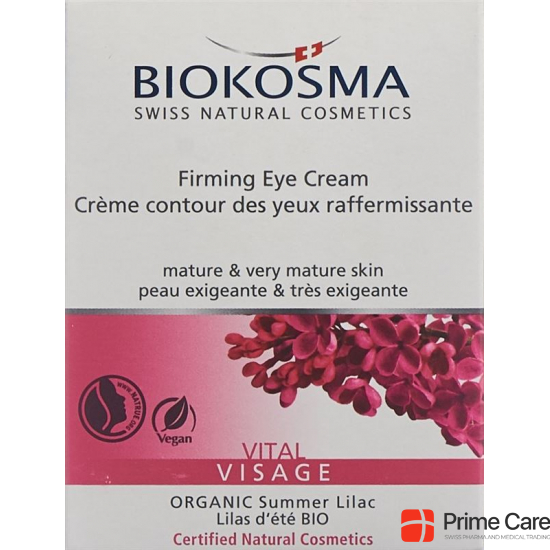 Biokosma Vital Visage Festigende Augencreme 15ml buy online