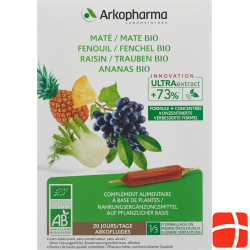 Arkofluide Ananas Mate Fench Weintr Bio 20x 10ml