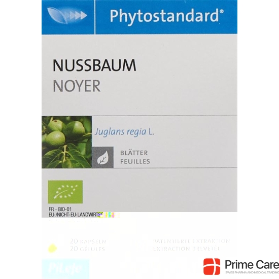 Phytostandard Nussbaum Kapseln Bio 20 Stück buy online