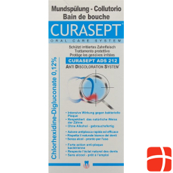 Curasept Ads 212 Mouthwash Flasche 200ml