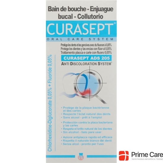 Curasept Ads 205 Mouthwash Flasche 200ml buy online