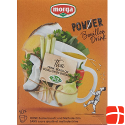 Morga Powerpowder Bouillondri Thai Bio 10 Beutel 4g