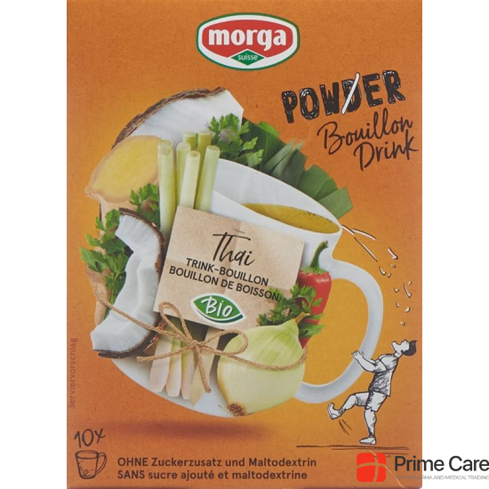 Morga Powerpowder Bouillondri Thai Bio 10 Beutel 4g buy online
