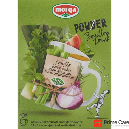 Morga Powerpowder Bouillondri Kraeu Bio 10 Beutel 4g buy online