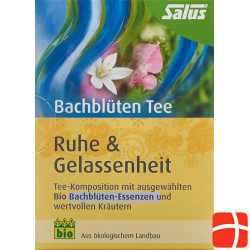 Salus Bach flowers tea Calm Relax Organic bag 15 pieces