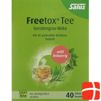 Salus Freetox tea barley grass birch organic bag 40 pieces
