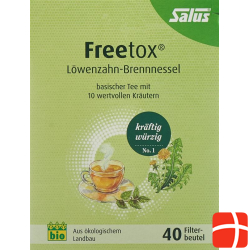 Salus Freetox Tee Löwenzahn Brenn Bio Beutel 40 Stück